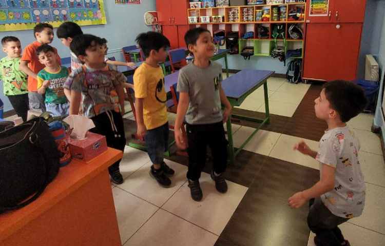 تمرین فعل های حرکتی