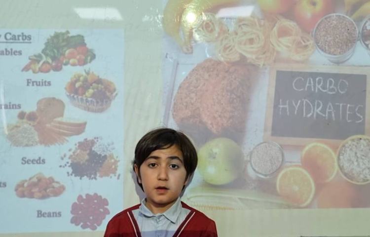 تمرین فواید 5 بخش هرم غذایی-زنگ Science 2