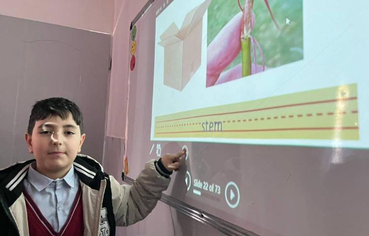 تمرین قسمت‌های مختلف یک گیاه-زنگ Science 5