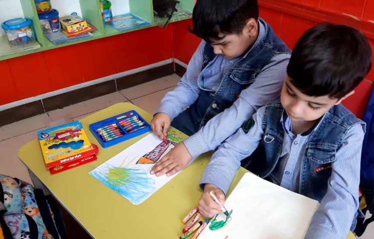 تمرین لغات آب و هوا همراه با نقاشی 1