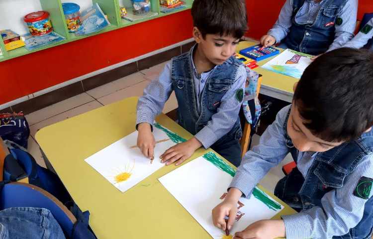 تمرین لغات آب و هوا همراه با نقاشی 3