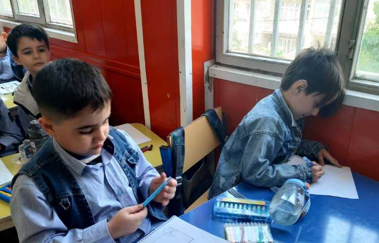 تمرین لغات آب و هوا همراه با نقاشی 7