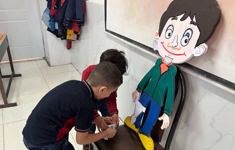 تمرین لغاتِ اعضای بدن-زنگ Science 1