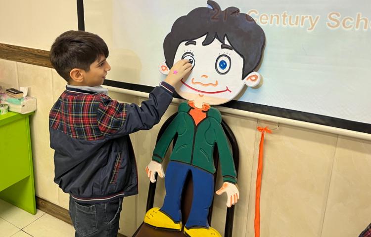 تمرین لغاتِ اعضای بدن-زنگ Science 10