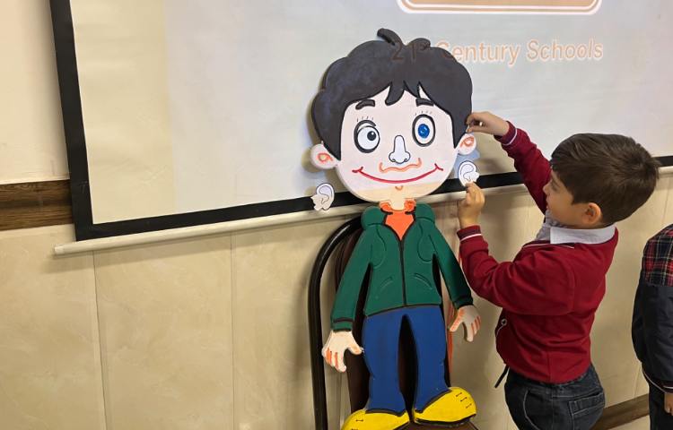 تمرین لغاتِ اعضای بدن-زنگ Science 12