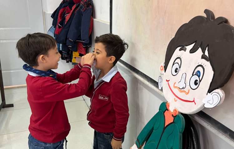 تمرین لغاتِ اعضای بدن-زنگ Science 2