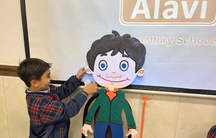 تمرین لغاتِ اعضای بدن-زنگ Science 2