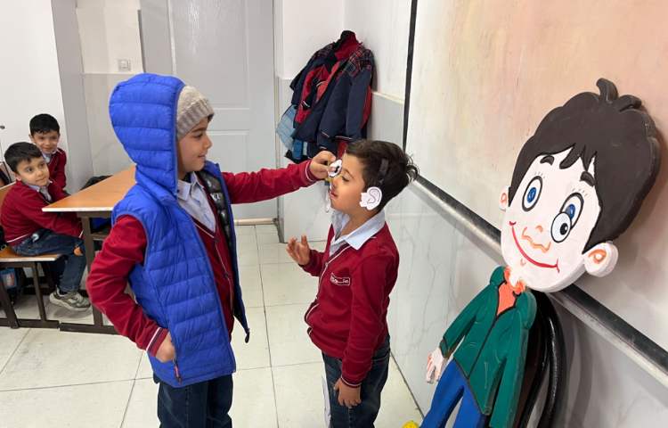 تمرین لغاتِ اعضای بدن-زنگ Science 6