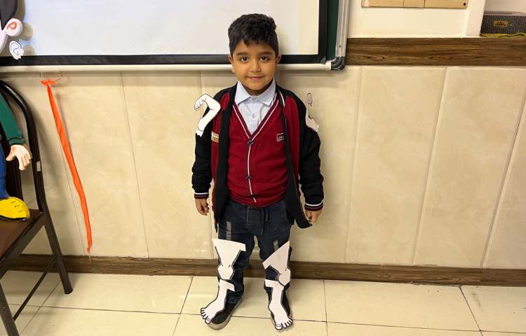 تمرین لغاتِ اعضای بدن-زنگ Science 7