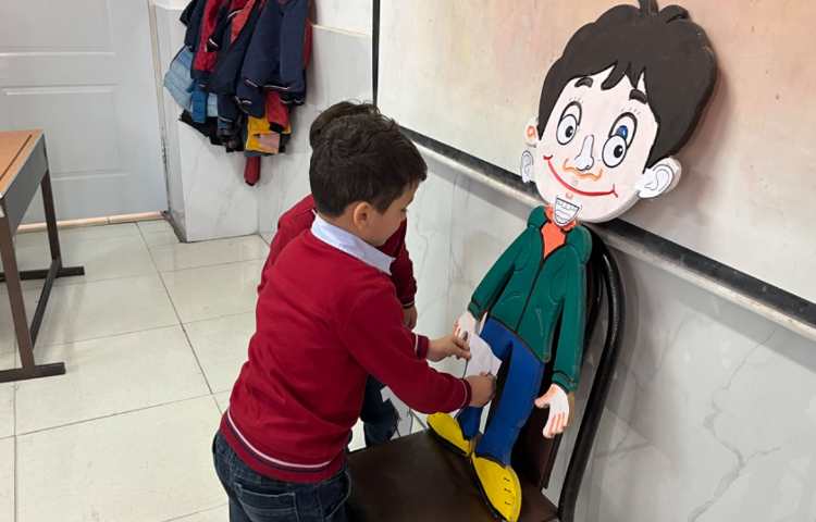 تمرین لغاتِ اعضای بدن-زنگ Science 8