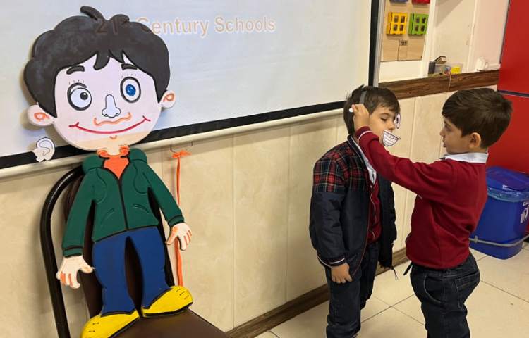 تمرین لغاتِ اعضای بدن-زنگ Science 8