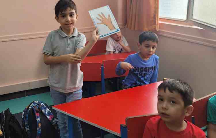 تمرین لغات اعضای بدن به انگلیسی