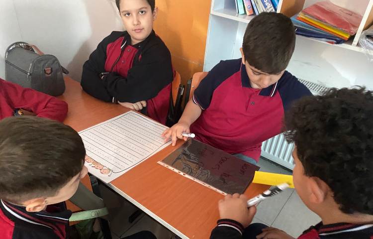 تمرین spelling لغات با بازی گروهی 1
