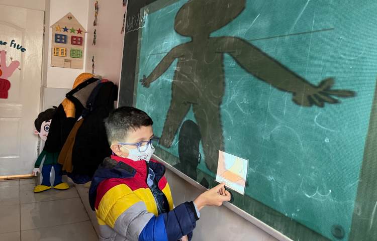 تمرین لغات Body Parts به صورت بازی با فلش کارت 1