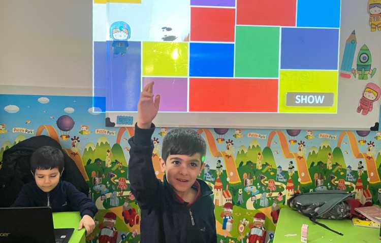 تمرین لغات درس 9 با پازل