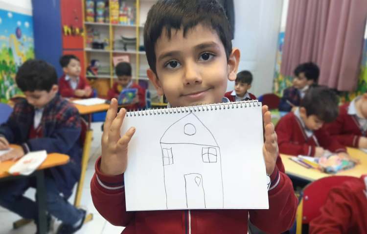 تمرین لغات مربوط به اشکال هندسی و رنگ‌ها-زنگ زبان عمومی 10