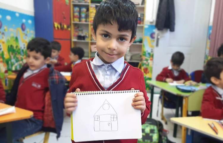 تمرین لغات مربوط به اشکال هندسی و رنگ‌ها-زنگ زبان عمومی 7