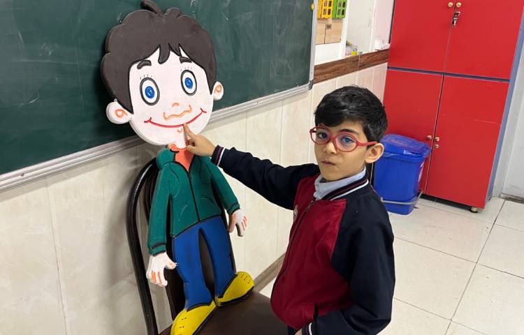 تمرین لغات مربوط به اعضای بدن-زنگ Science 3