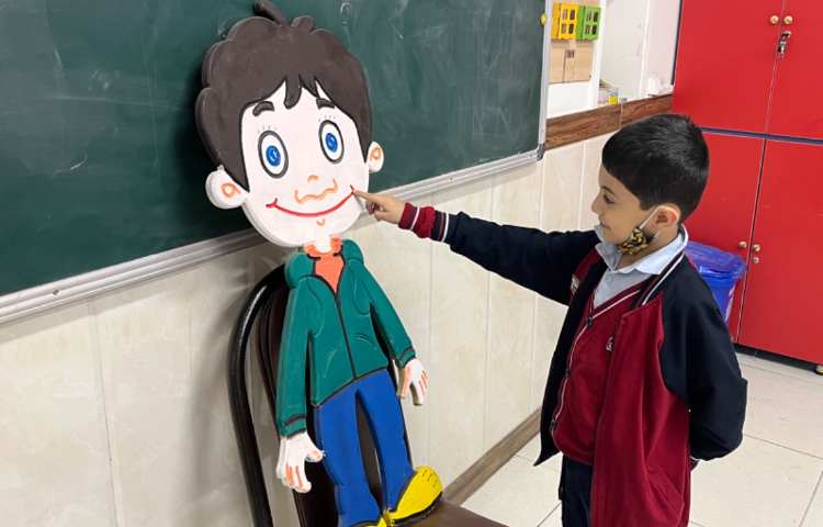 تمرین لغات مربوط به اعضای بدن-زنگ Science 7