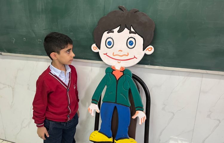 تمرین لغات مربوط به اعضای بدن-زنگ Science