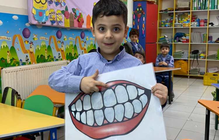 تمرین لغاتِ مربوط به اعضای دهان-زنگ Science 3