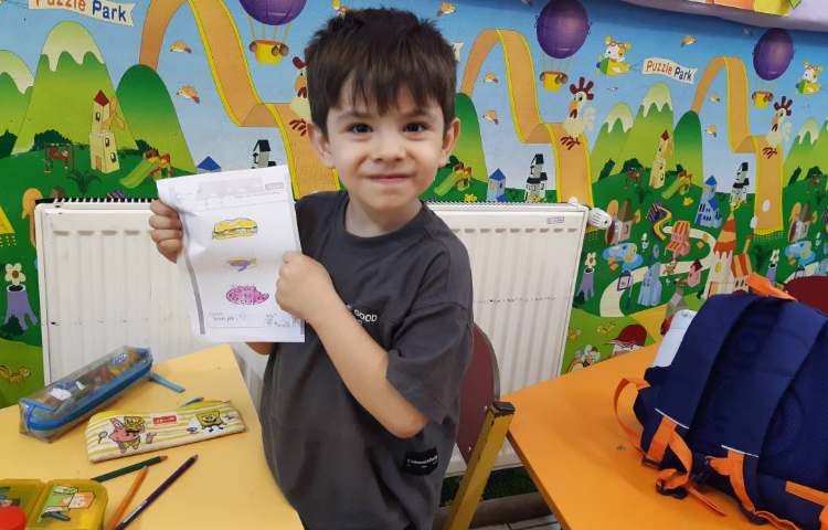 تمرین لغات مربوط به غذاها با انجام کاربرگ 2