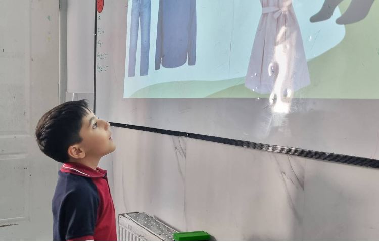 تمرین لغات مربوط به Clothes 1