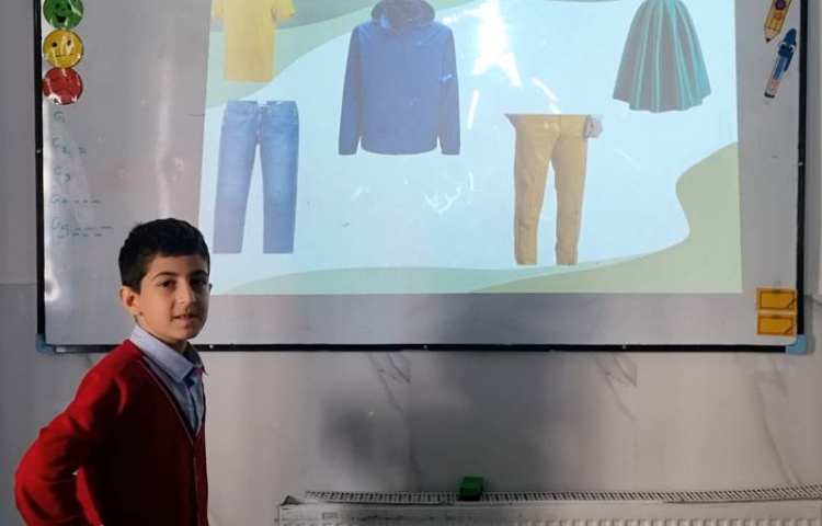 تمرین لغات مربوط به Clothes 5