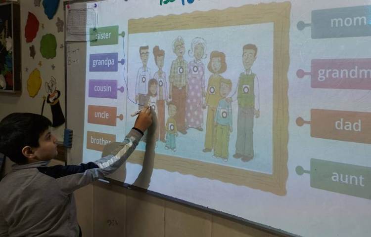 تمرین لغات مربوط به Family members