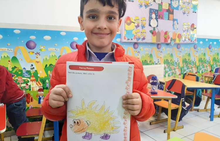 تمرین لغات کتاب Picture Dictionary و انجام کتاب Pencil Control 6