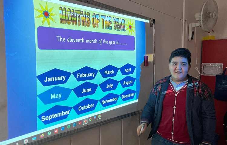 تمرین ماه‌های میلادی و Ordinal numbers