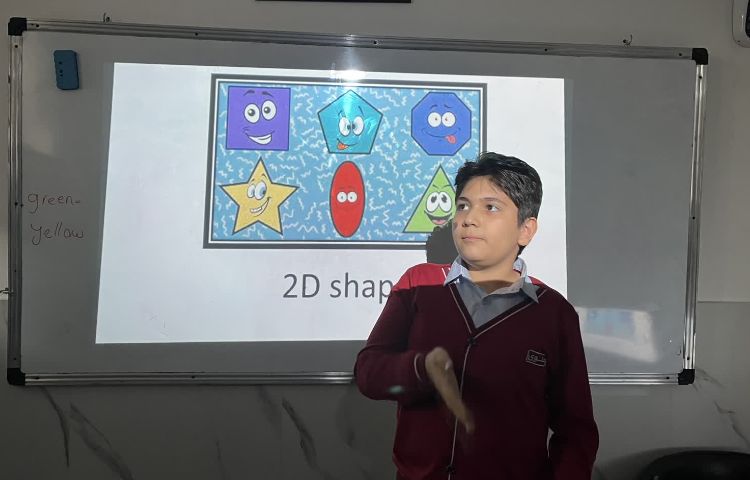 تمرین مبحث اشکال هندسی در زنگ Math 3