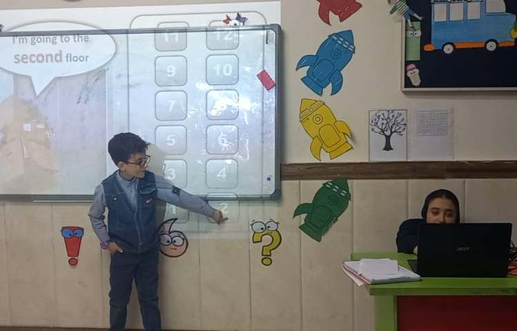 تمرین مبحث اعداد ترتیبی با بازی-زنگ math 2