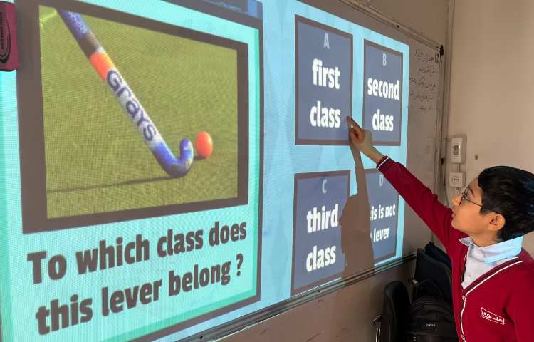 تمرین مبحث اهرم‌ها-زنگ Science 1