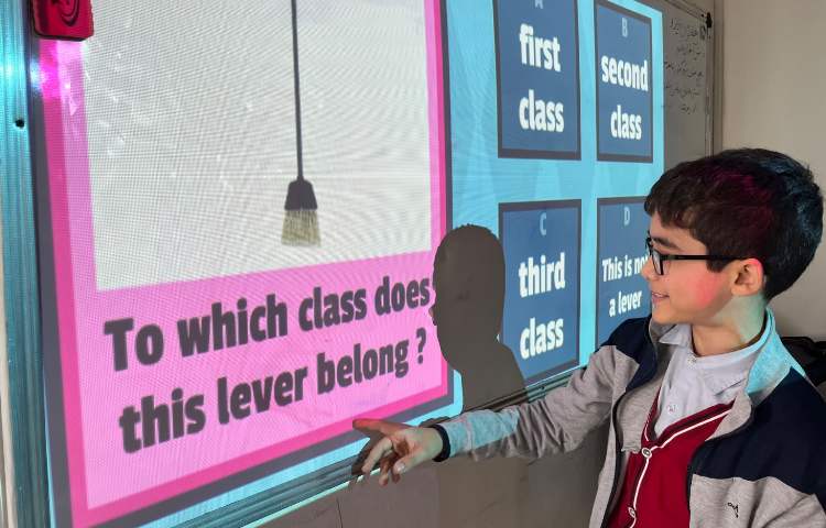 تمرین مبحث اهرم‌ها-زنگ Science 3