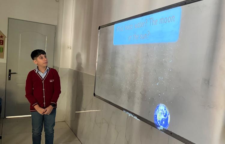 تمرین مبحث Water Cycle با بازی-زنگ Science 5