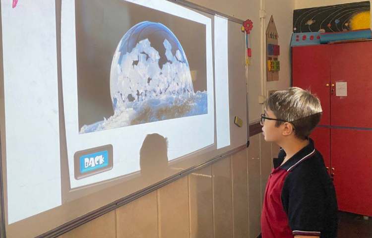 تمرین مبحث تبدیل حالات مواد با بازی-زنگ Science 1