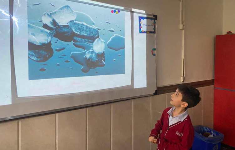 تمرین مبحث تبدیل حالات مواد با بازی-زنگ Science 2