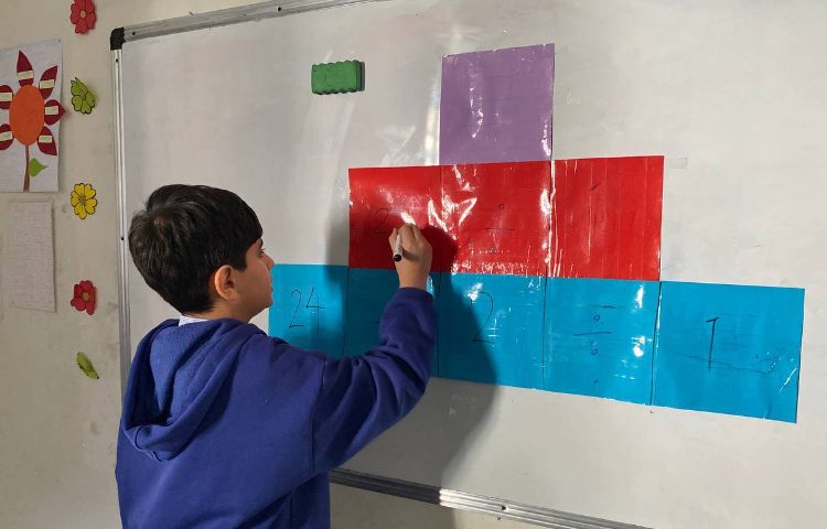 تمرین مبحثِ تقسیم-زنگ Math 2