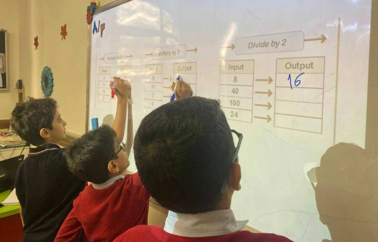 تمرین مبحث دستگاه ورودی و خروجی-زنگ Math 1