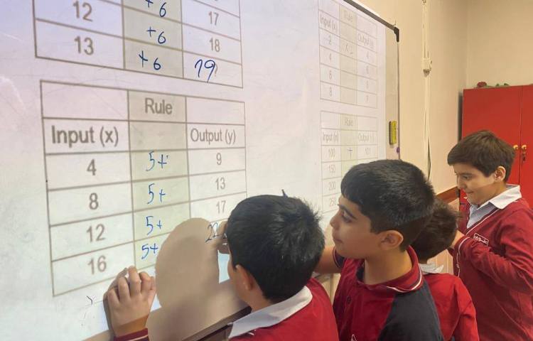 تمرین مبحث دستگاه ورودی و خروجی-زنگ Math 3