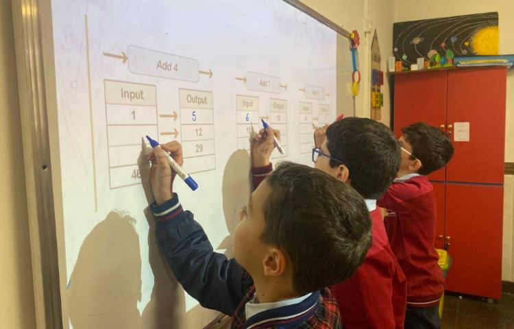 تمرین مبحث دستگاه ورودی و خروجی-زنگ Math 3