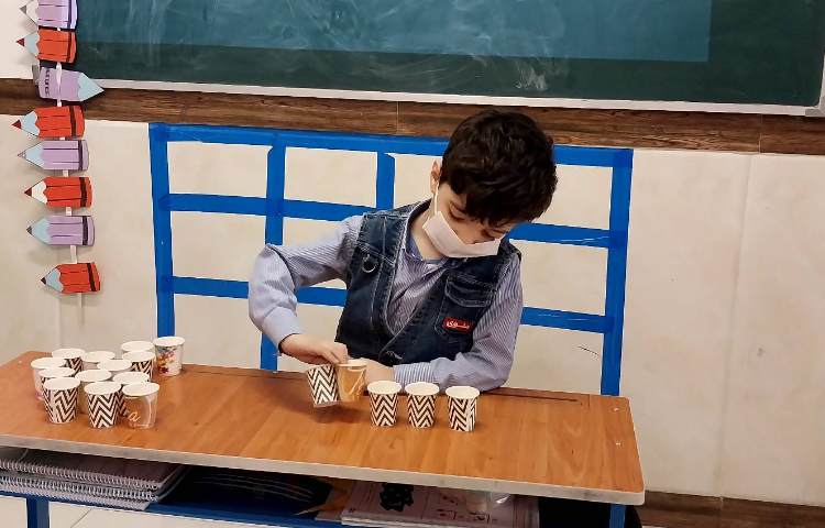 تمرینِ مبحث more and fewer-زنگ ریاضی به زبان انگلیسی 6