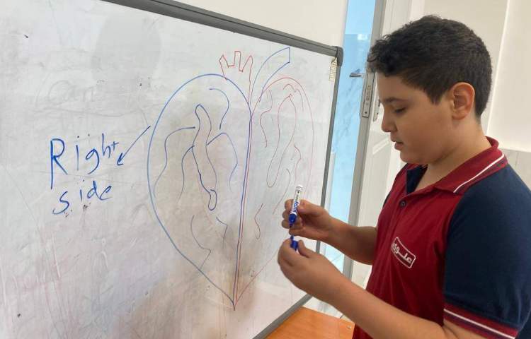 تمرین مبحث قلب با انجام کاربرگ-زنگ Science 2