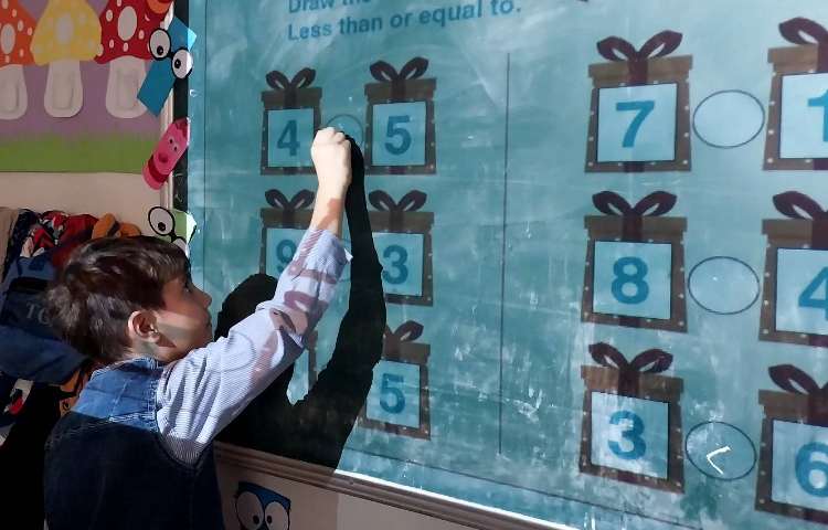 تمرین مبحث مقایسه ی اعداد و انجامِ کاربرگ 2