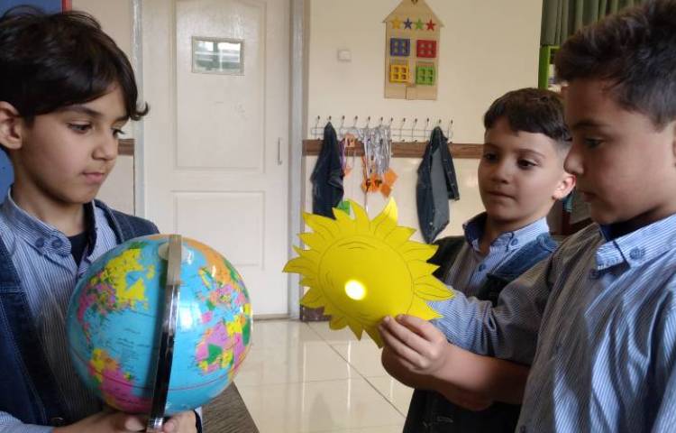 تمرین مبحث منابع نور-زنگ Science