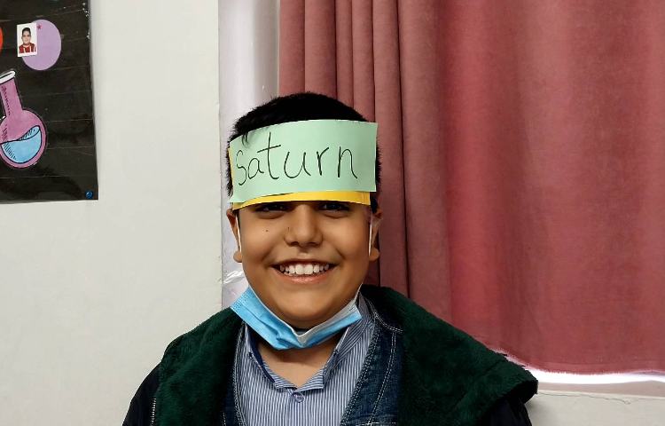 تمرین مبحث منظومه شمسی و اسامیِ سیاره ها 1