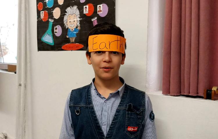 تمرین مبحث منظومه شمسی و اسامیِ سیاره ها 2