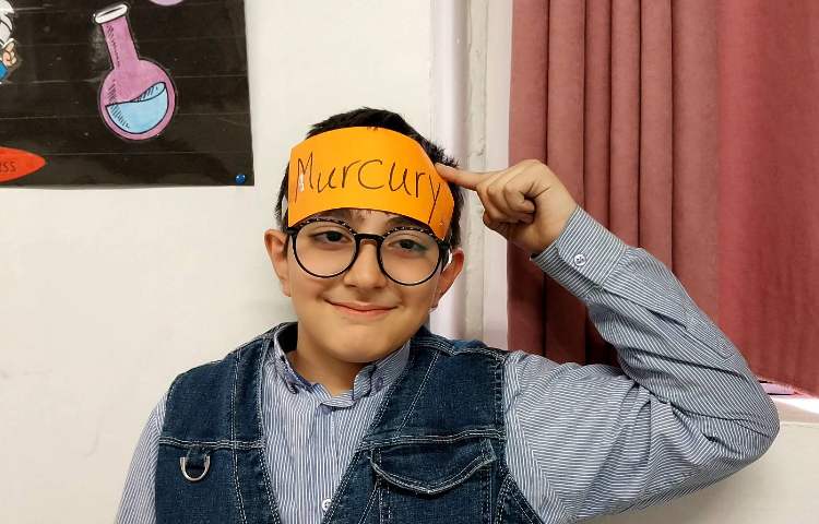 تمرین مبحث منظومه شمسی و اسامیِ سیاره ها 3