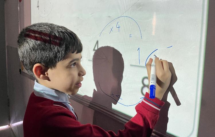 تمرین مبحث کسرها-زنگ Math 5